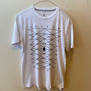 Volcom White Graphic T-shirt